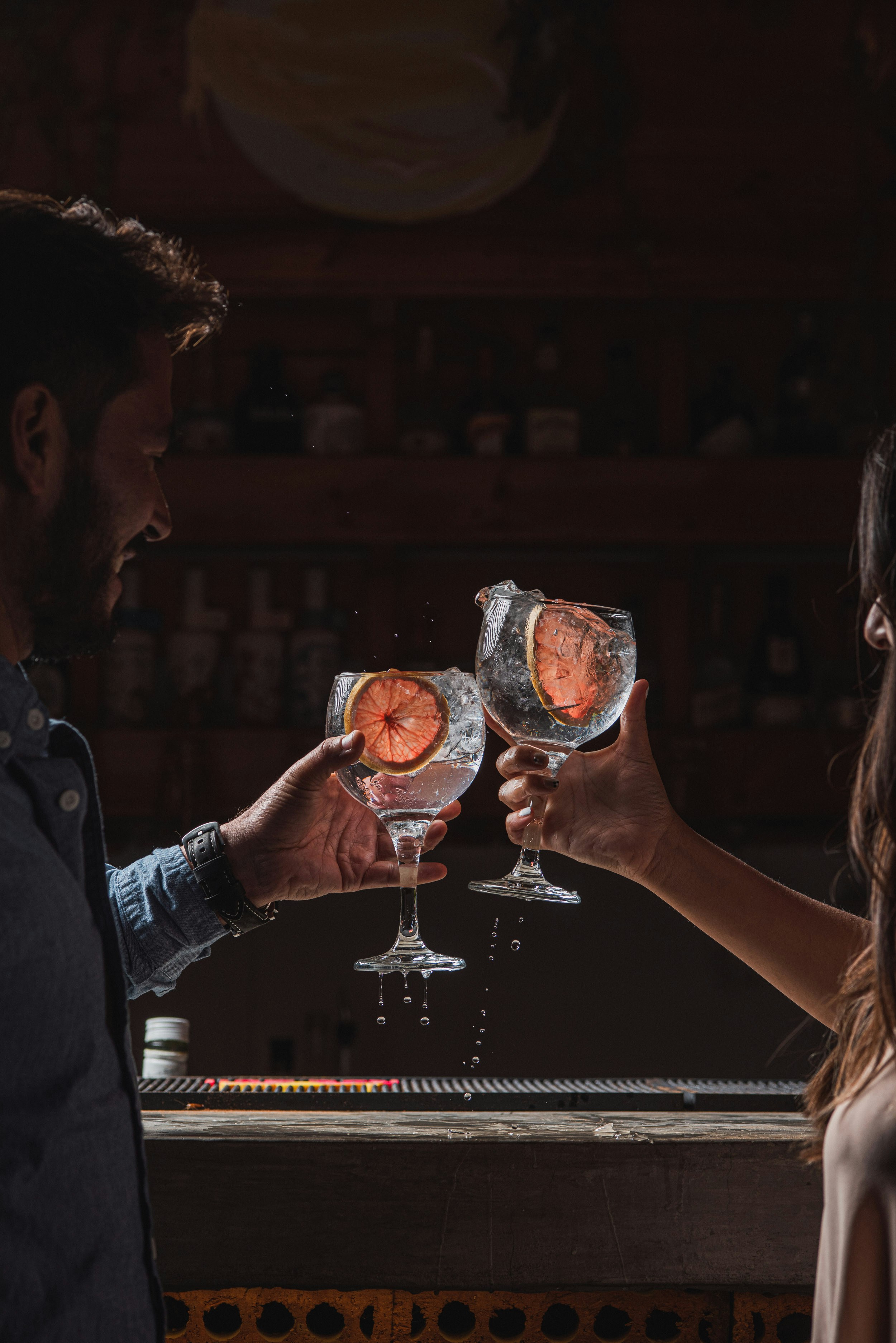 Elegant cocktails at a MIXERS event